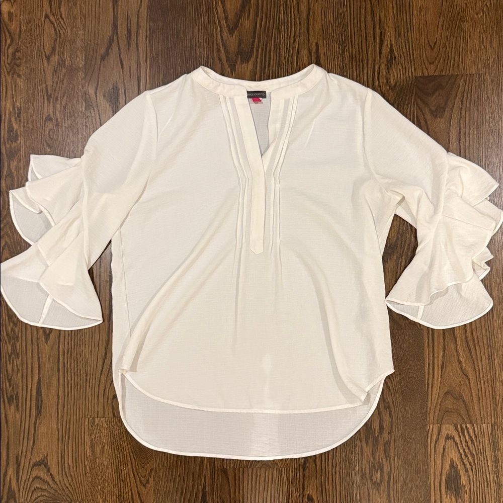 Vince Camuto Cream Blouse